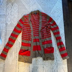 Gap Stripe Cardigan